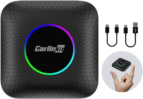 New SDM660 Android 13 TV Box CarlinKit Wireless CarPlay Android Auto Qualcomm 8-Cores 64G 128G CarPlay Ai Box Car Video Playback